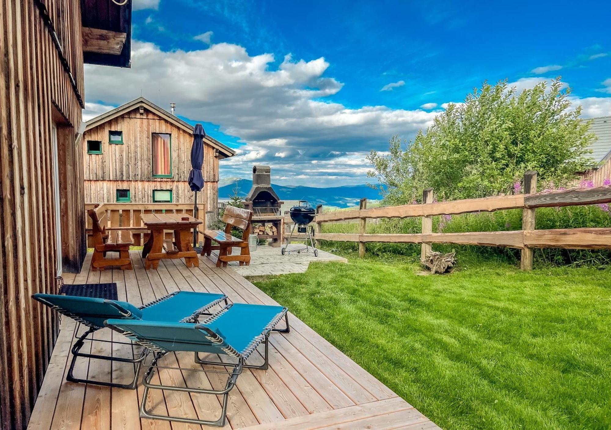 1A Chalet Nest - Grillen, Wandern, Panorama Sauna! Klippitztorl Exterior photo